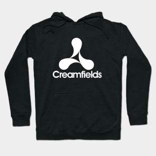 Creamfields - electronic dance music 90s collector white edition Hoodie